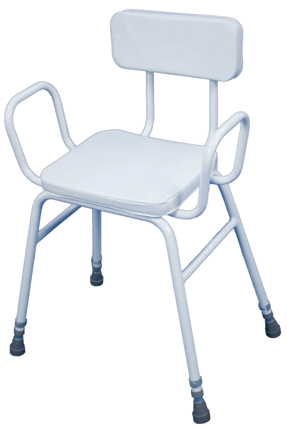 PERCHING STOOL WITH ARMS & BACK
