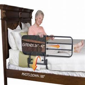 STANDER EZ ADJUST BED RAIL WITH POUCH