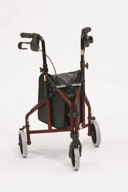 TRI WALKER RED ALUMINIUM